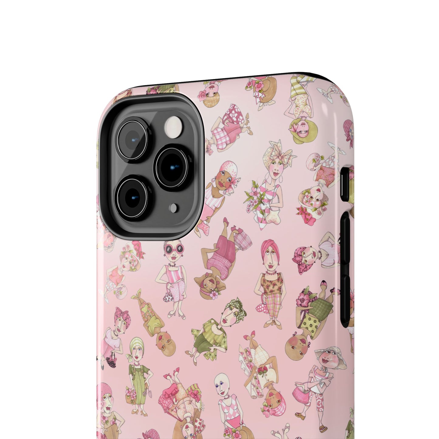 Tossed Ladies Pink Phone Case