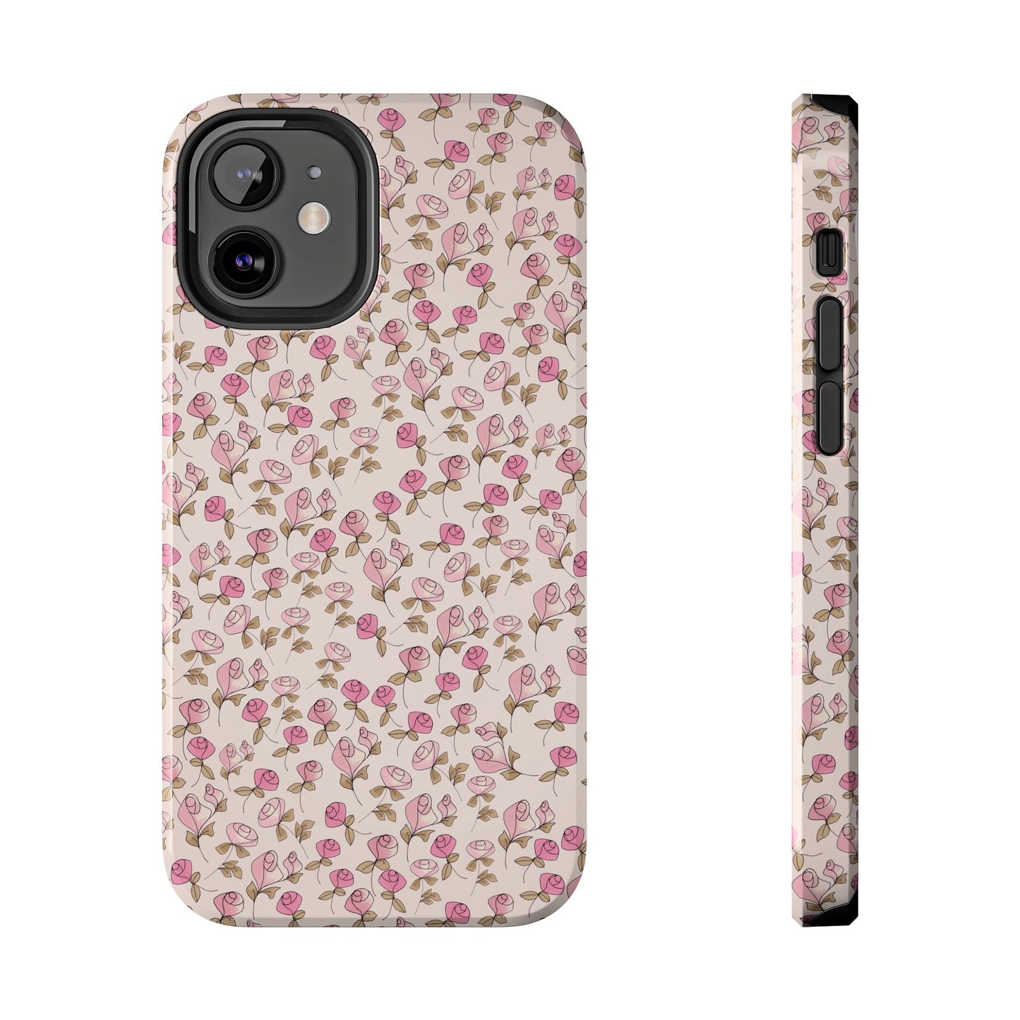 Little Bitty Roses Pink Phone Case