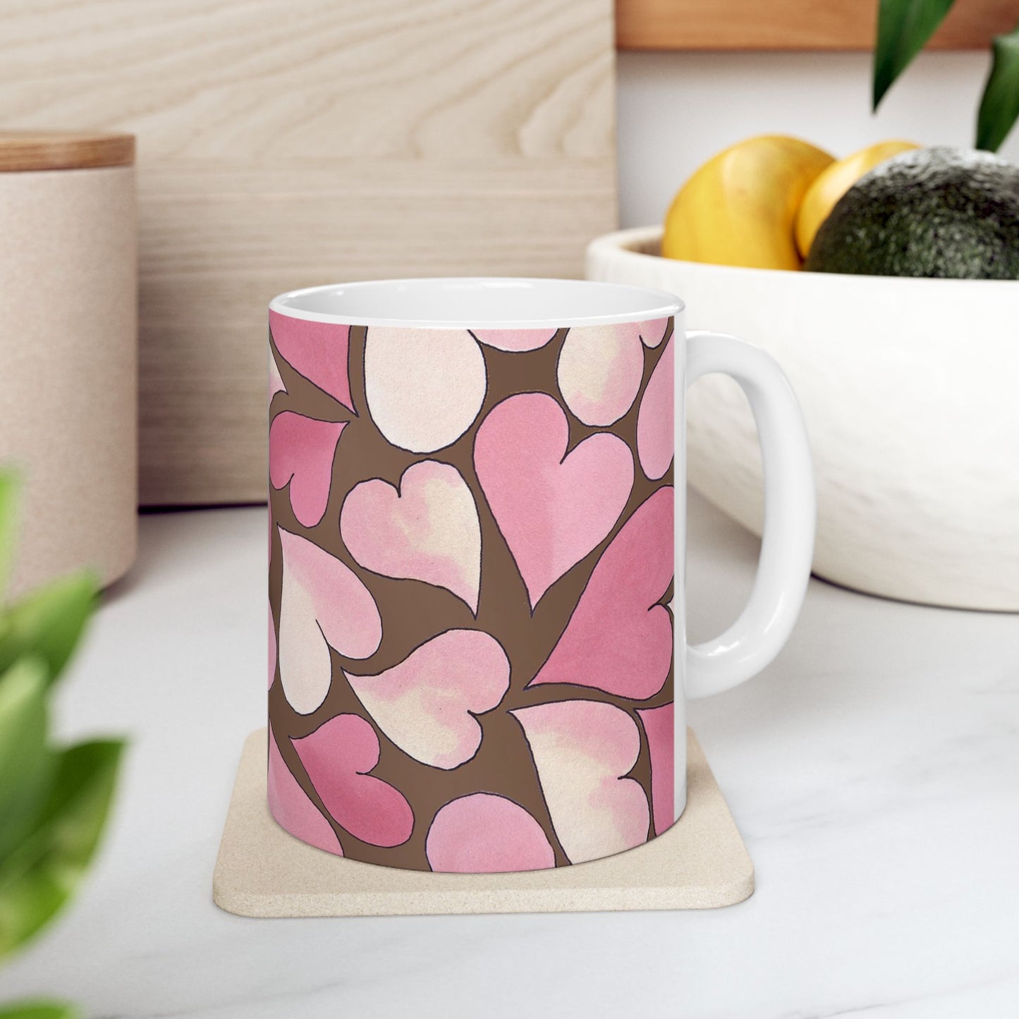 Hearts Chocolate Cup