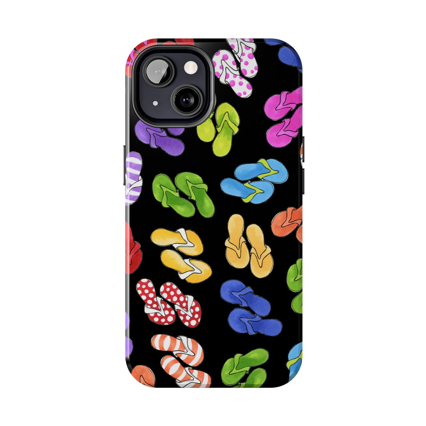 Fun Flops Black Phone Case