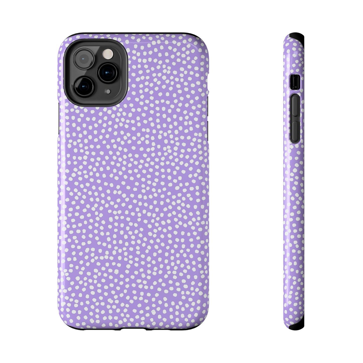 Bitty Dots Lilac / White Phone Case