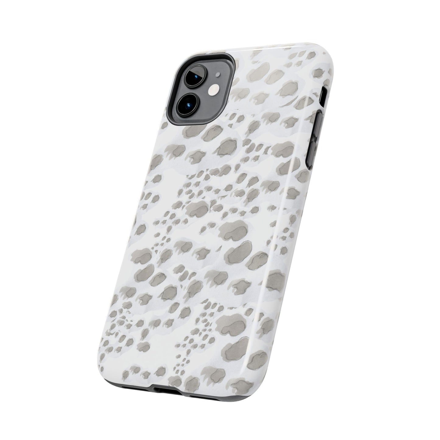 Kitty Dots White Phone Case
