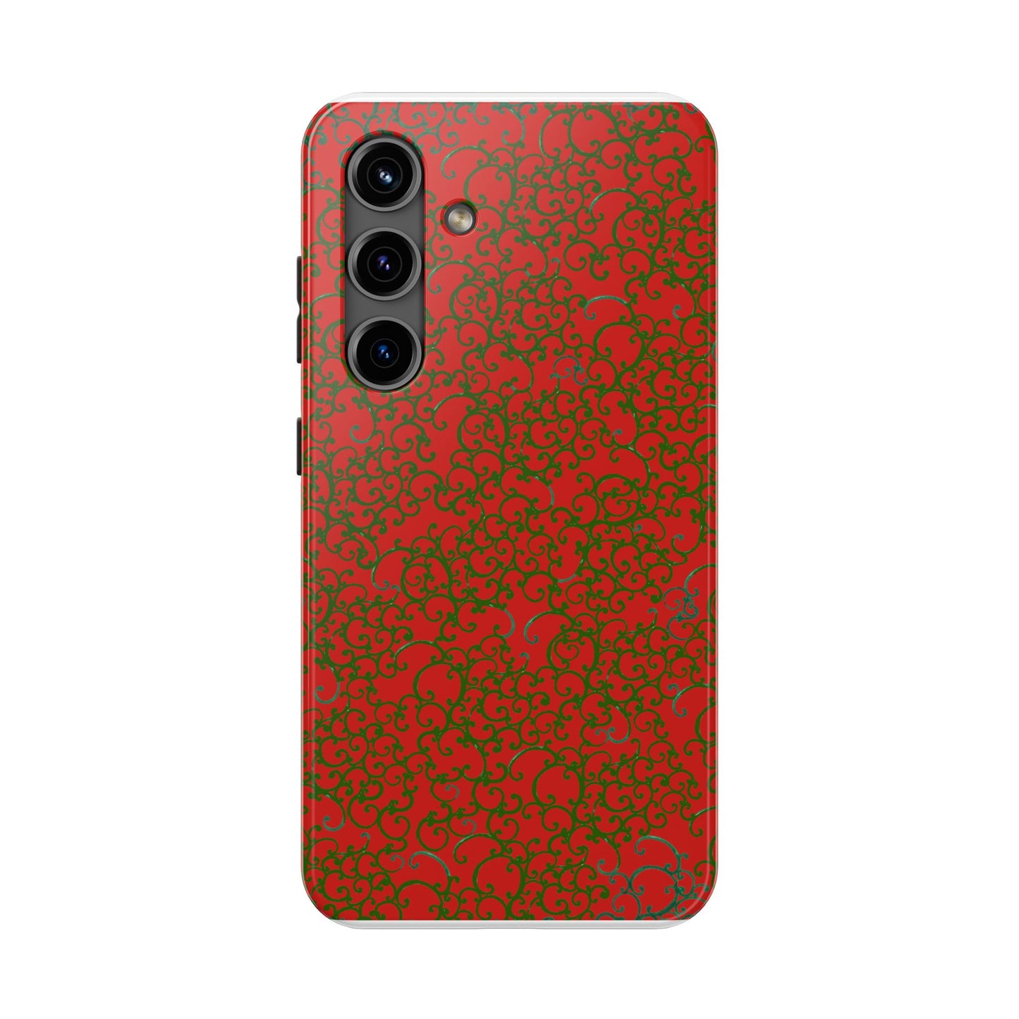 Scrollie Red / Green Phone Case