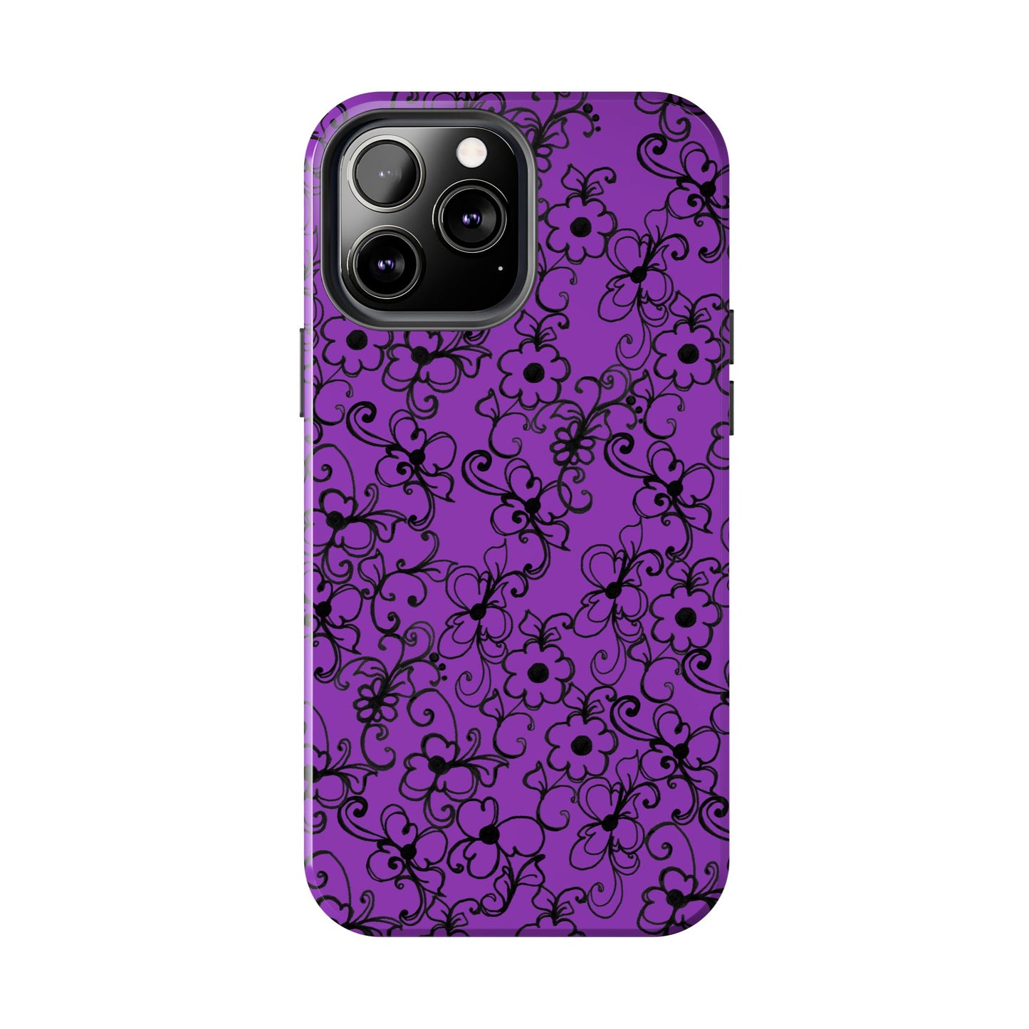 Daisy Jungle Purple Phone Case