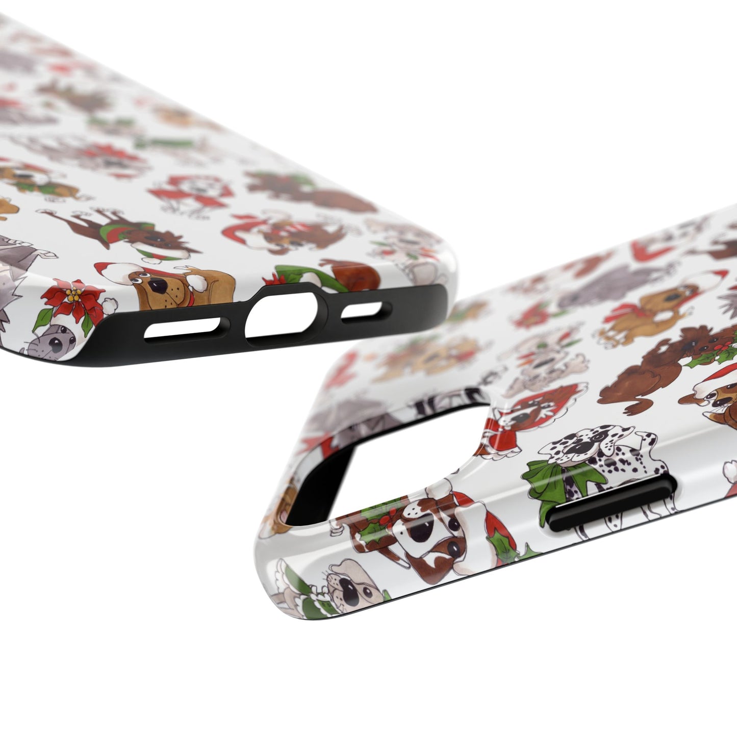 Doggie Toss White Phone Case