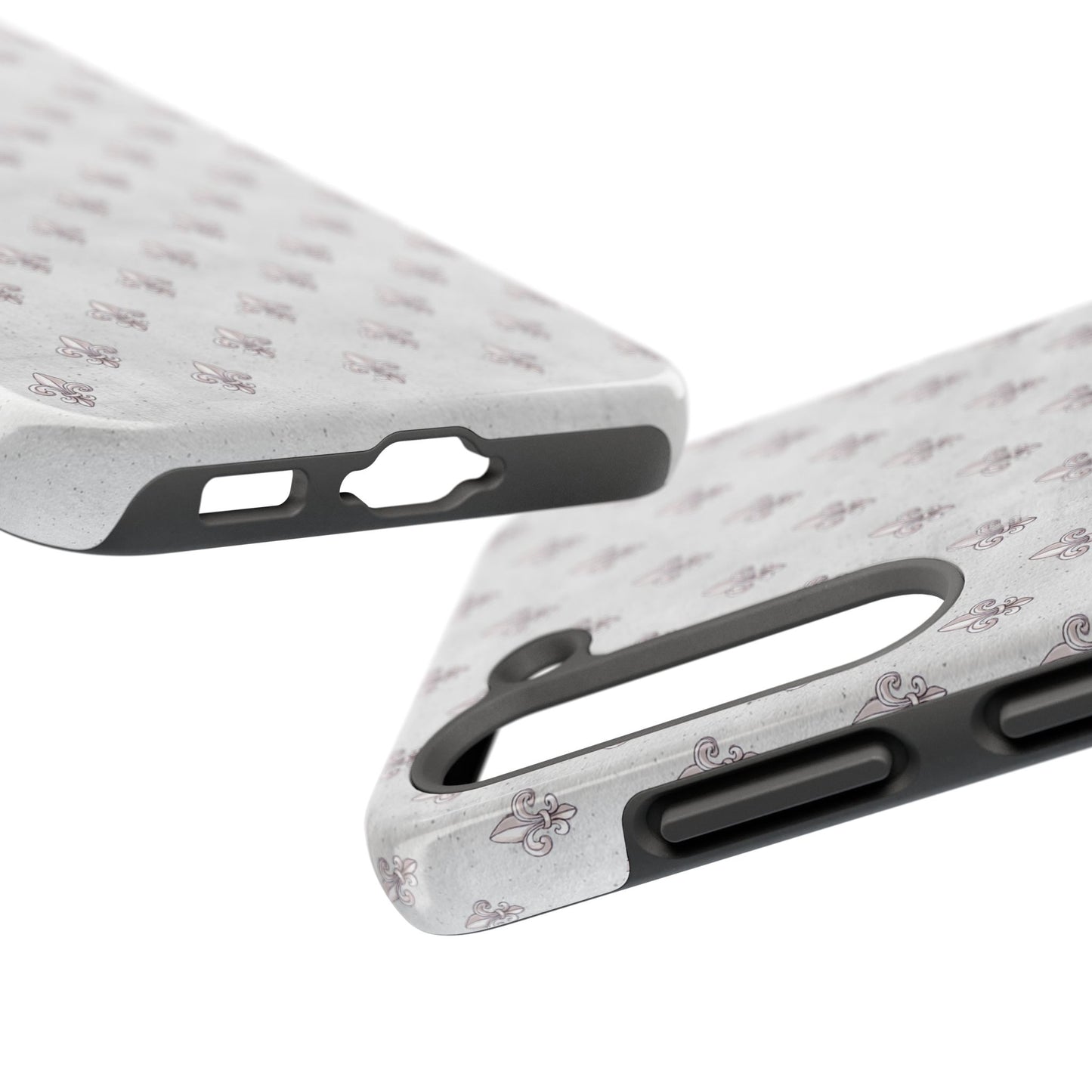 Fleurs Silver Phone Case