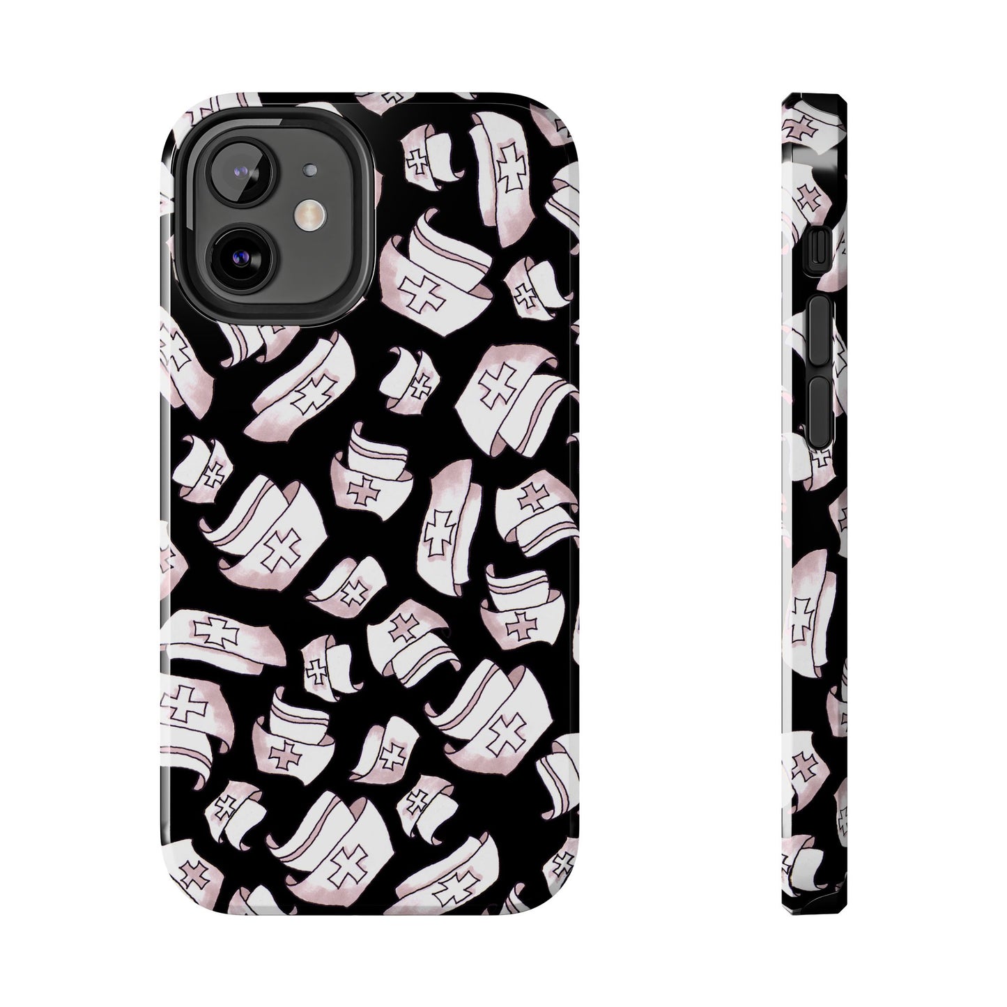 Happy Hats Black Phone Case