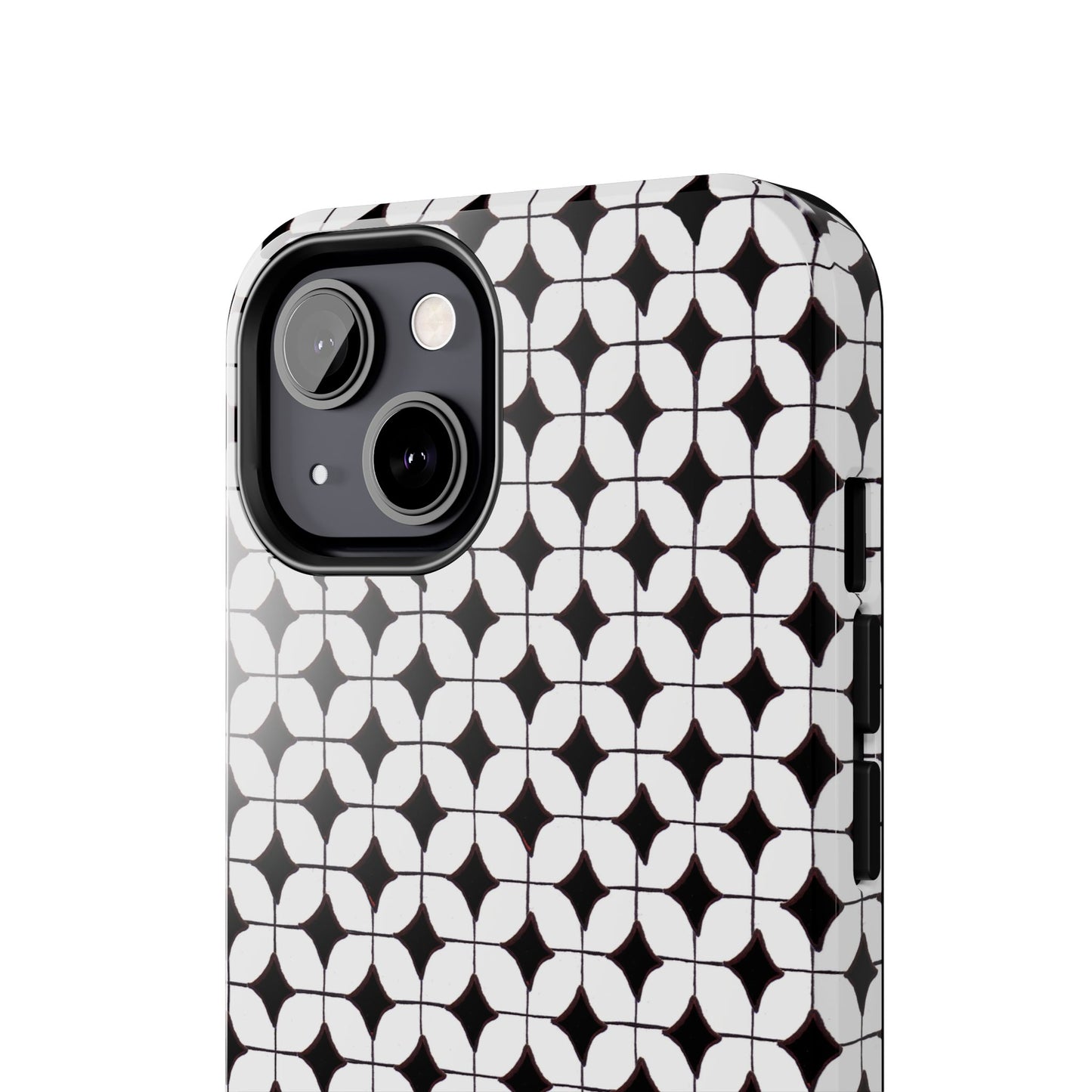 Tile-ish Black Phone Case