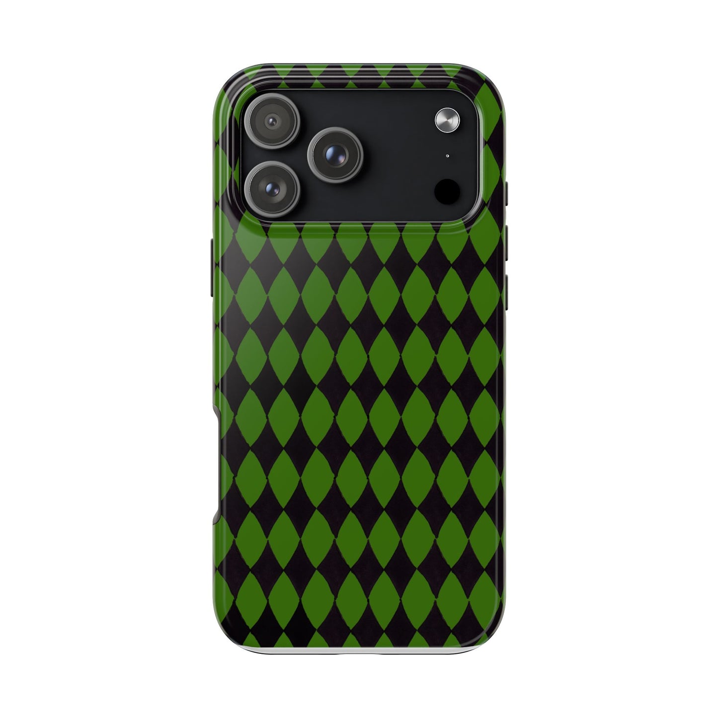 Diamond Green / Black Phone Case