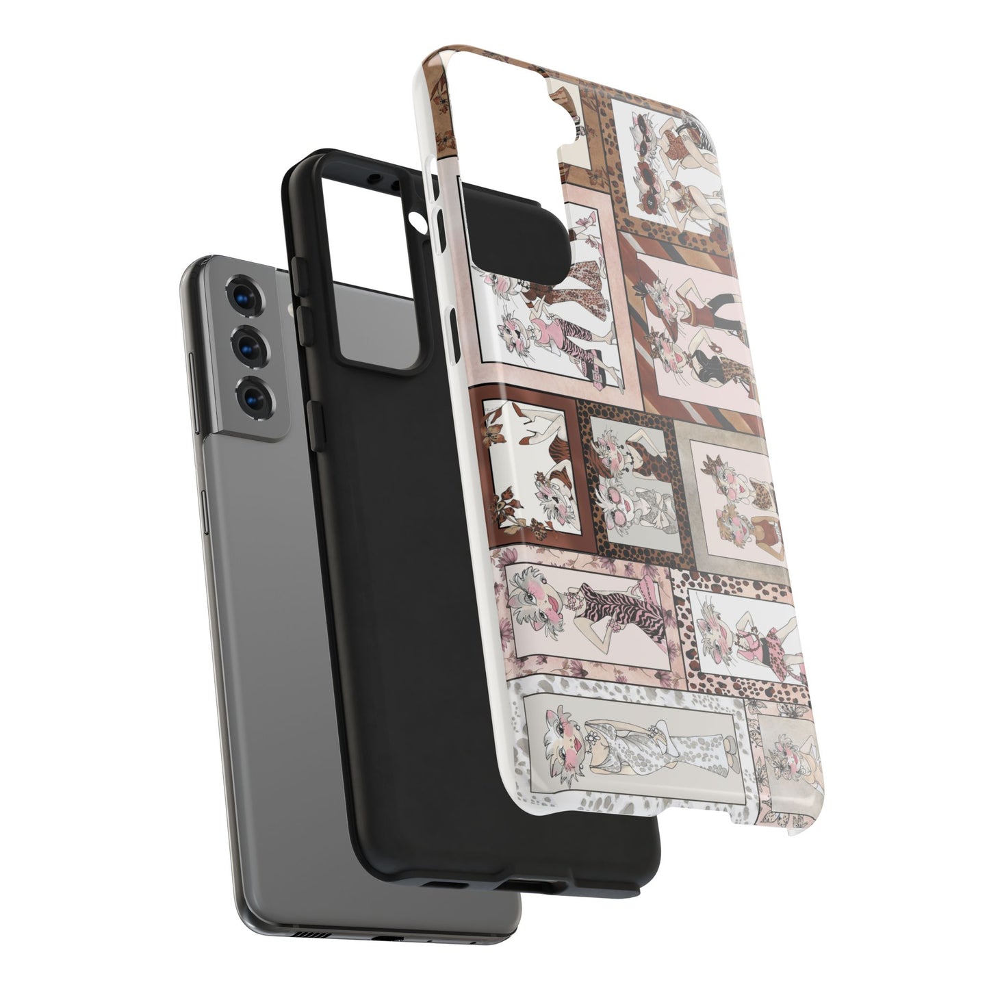 Wild Cat Woman Phone Case