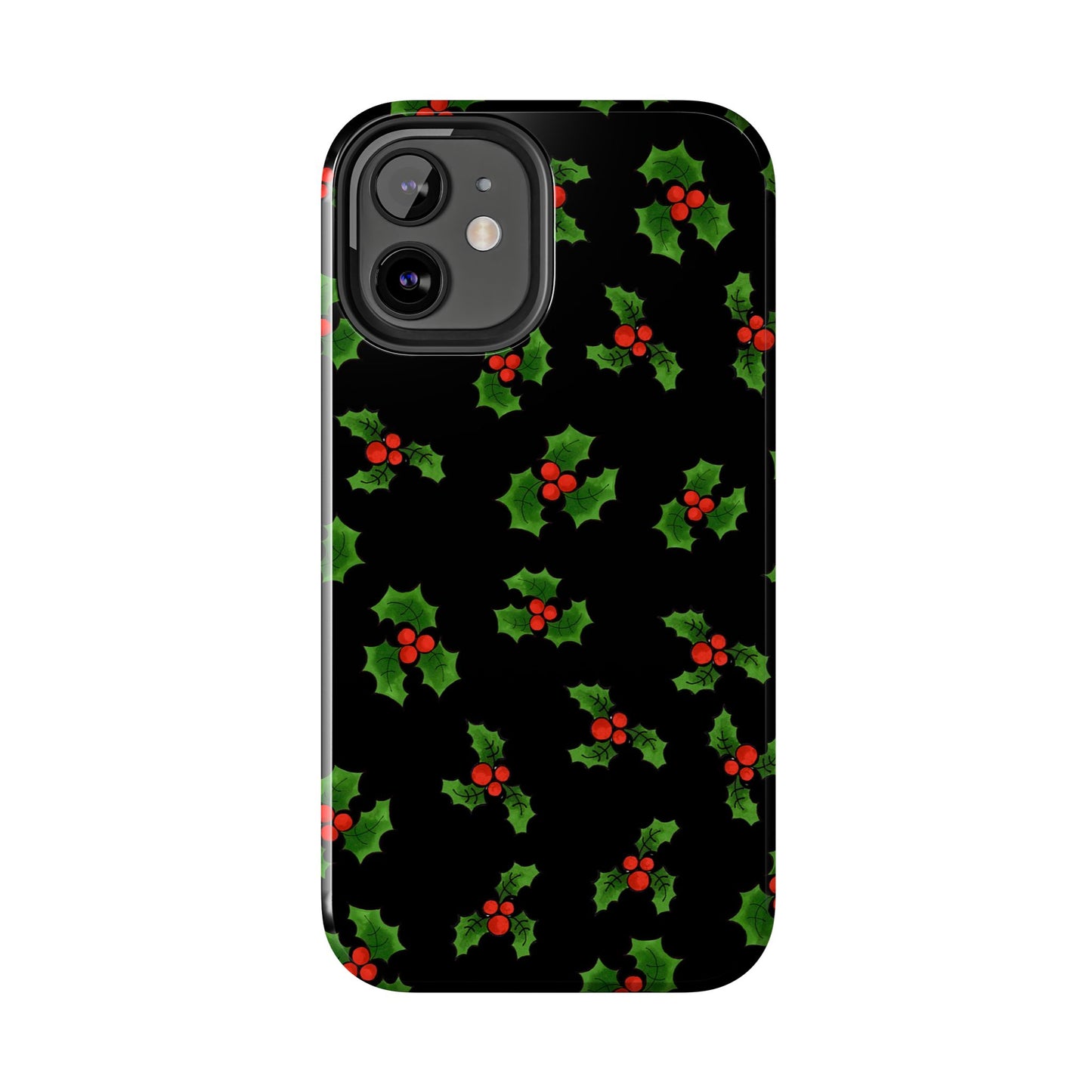 Lotsa Holly Black Phone Case