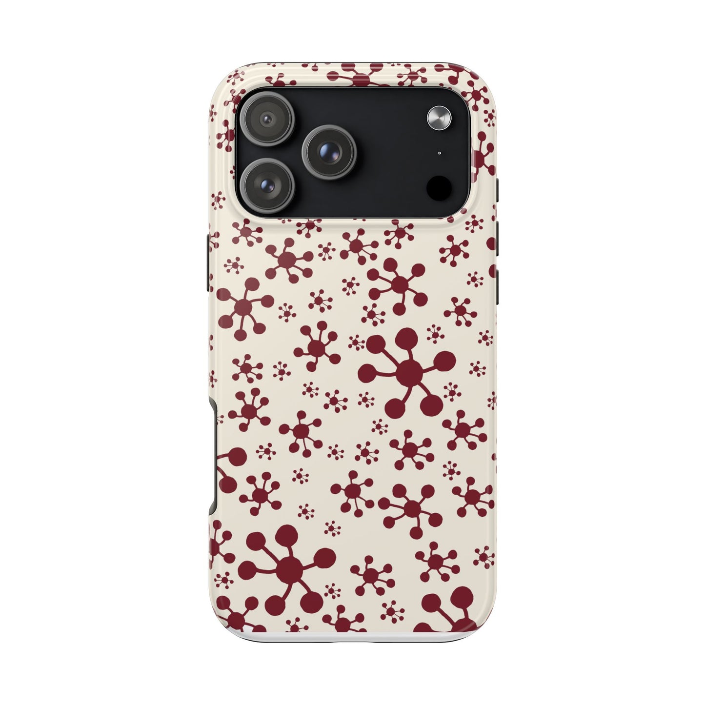 Jacks Ivory / Red Phone Case