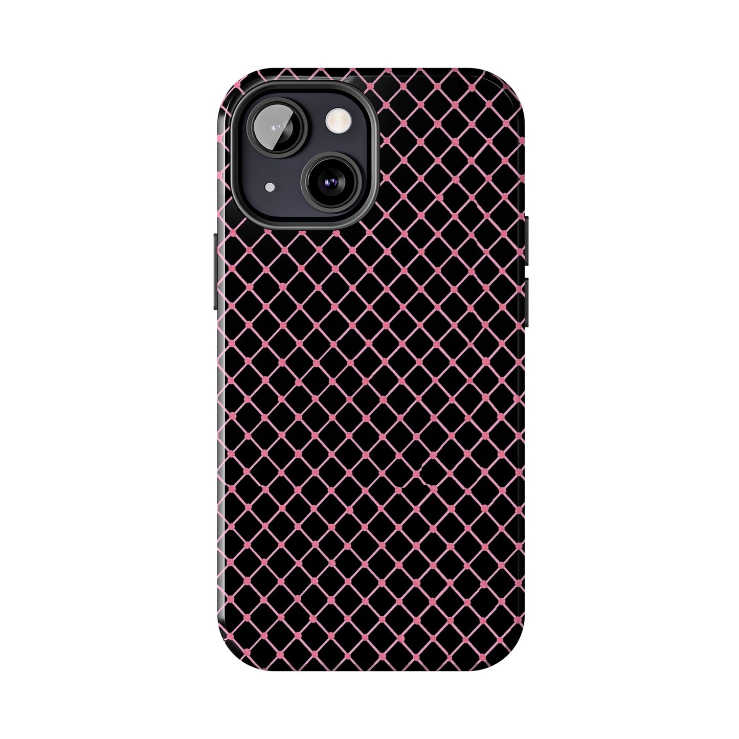 Cyclone Fence Black / Pink Phone Case