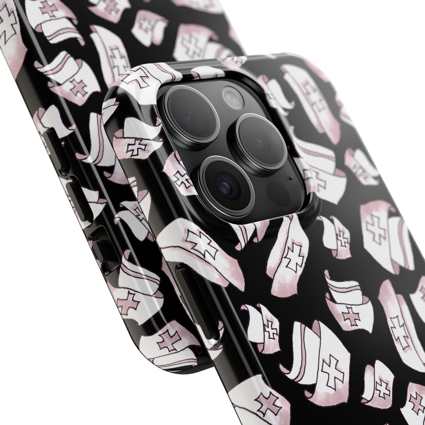 Happy Hats Black Phone Case