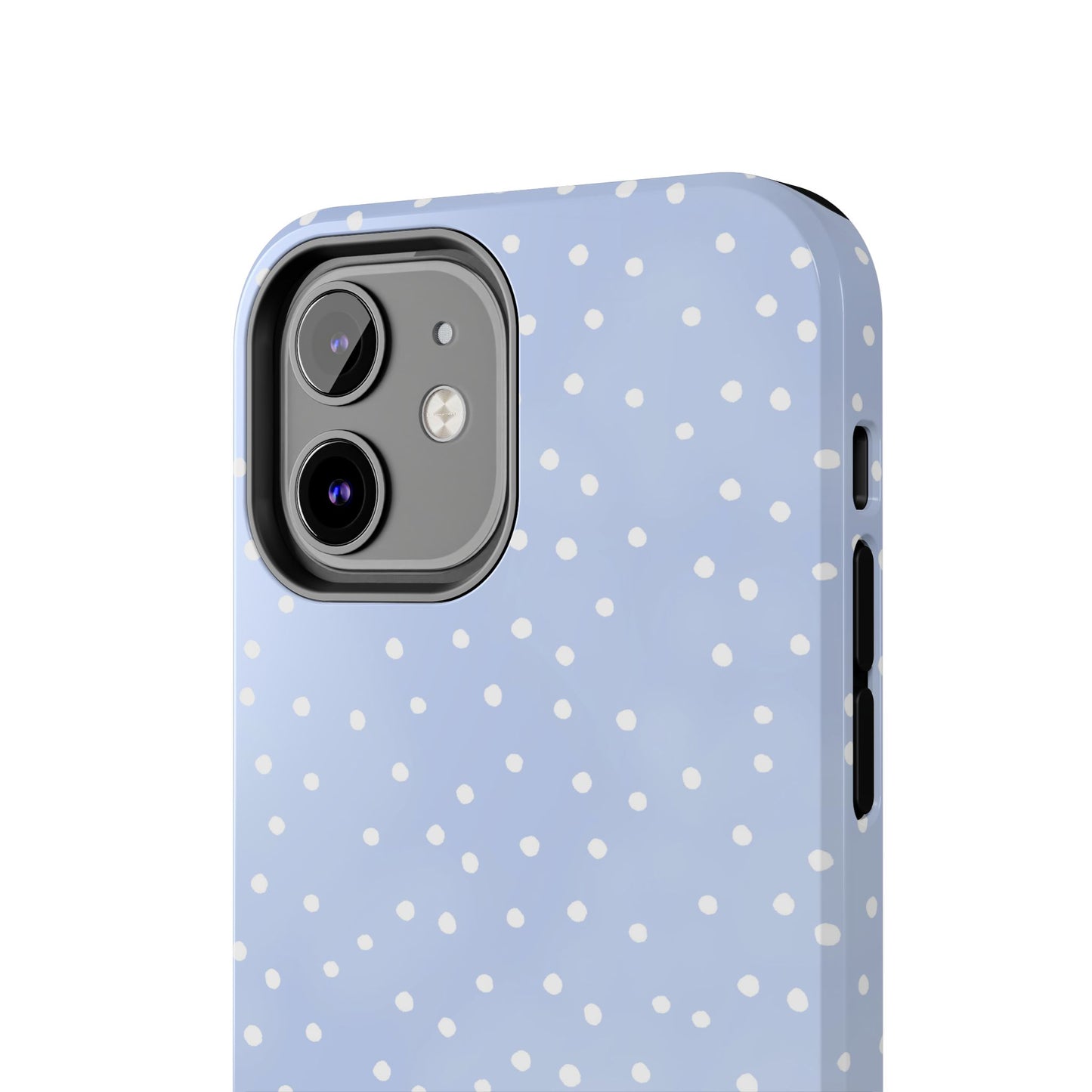 Petite Dots Blue / White Phone Case