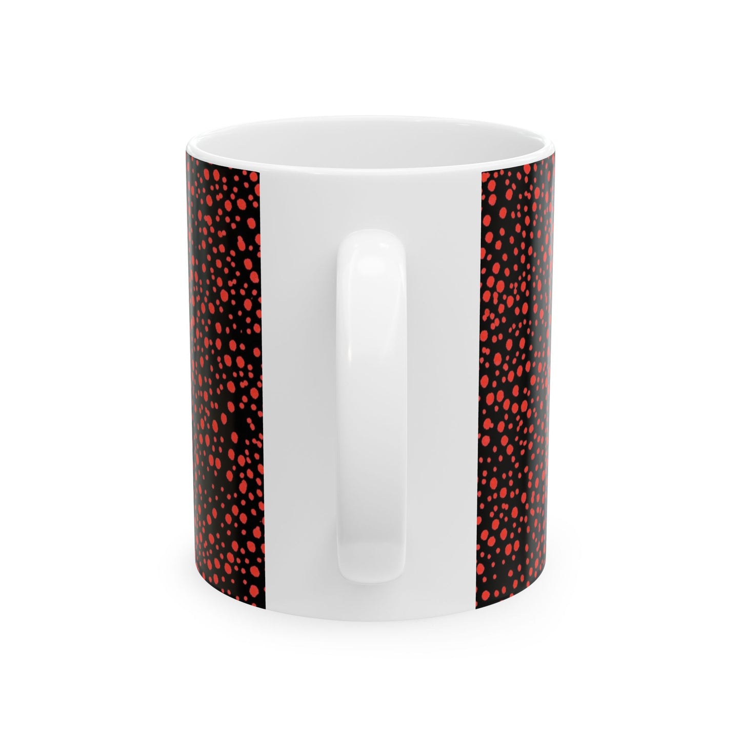 Confetti Black / Red Cup
