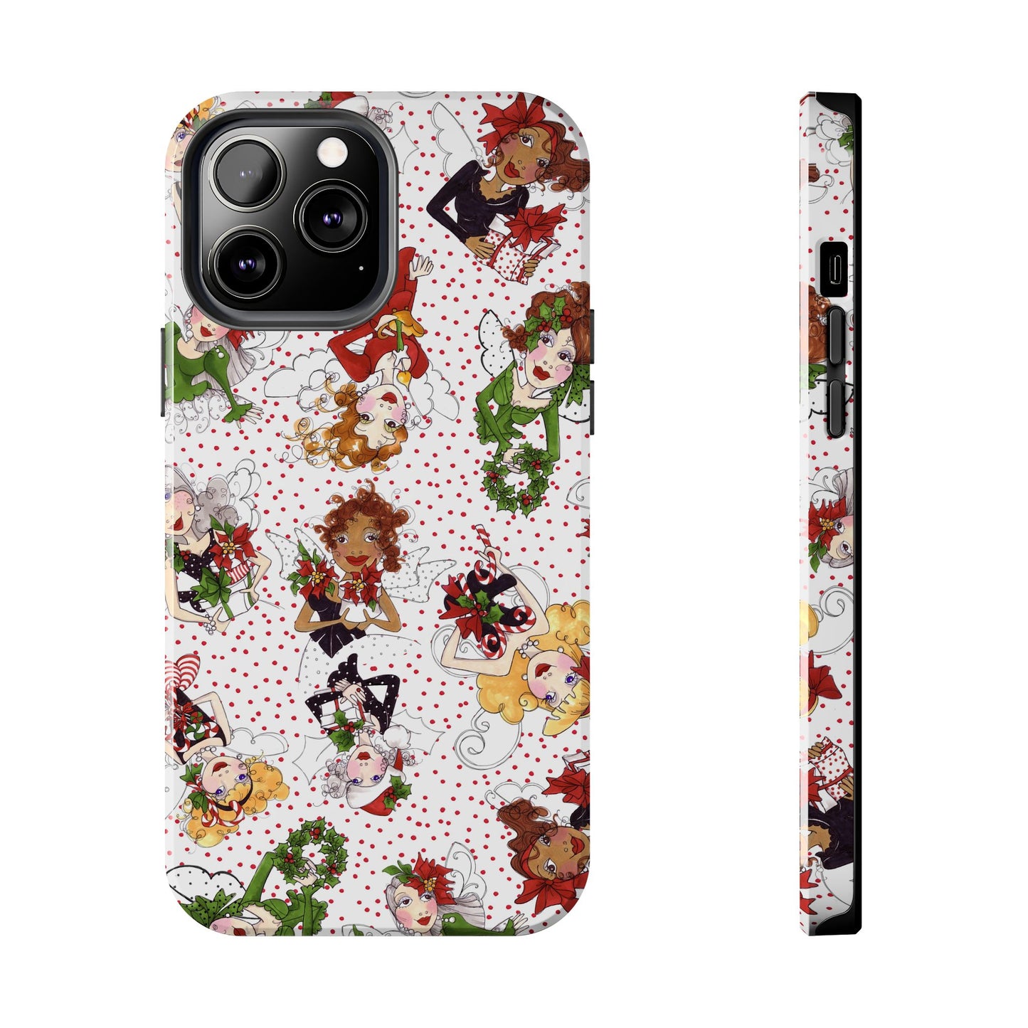 Fairy Toss White / Red Phone Case