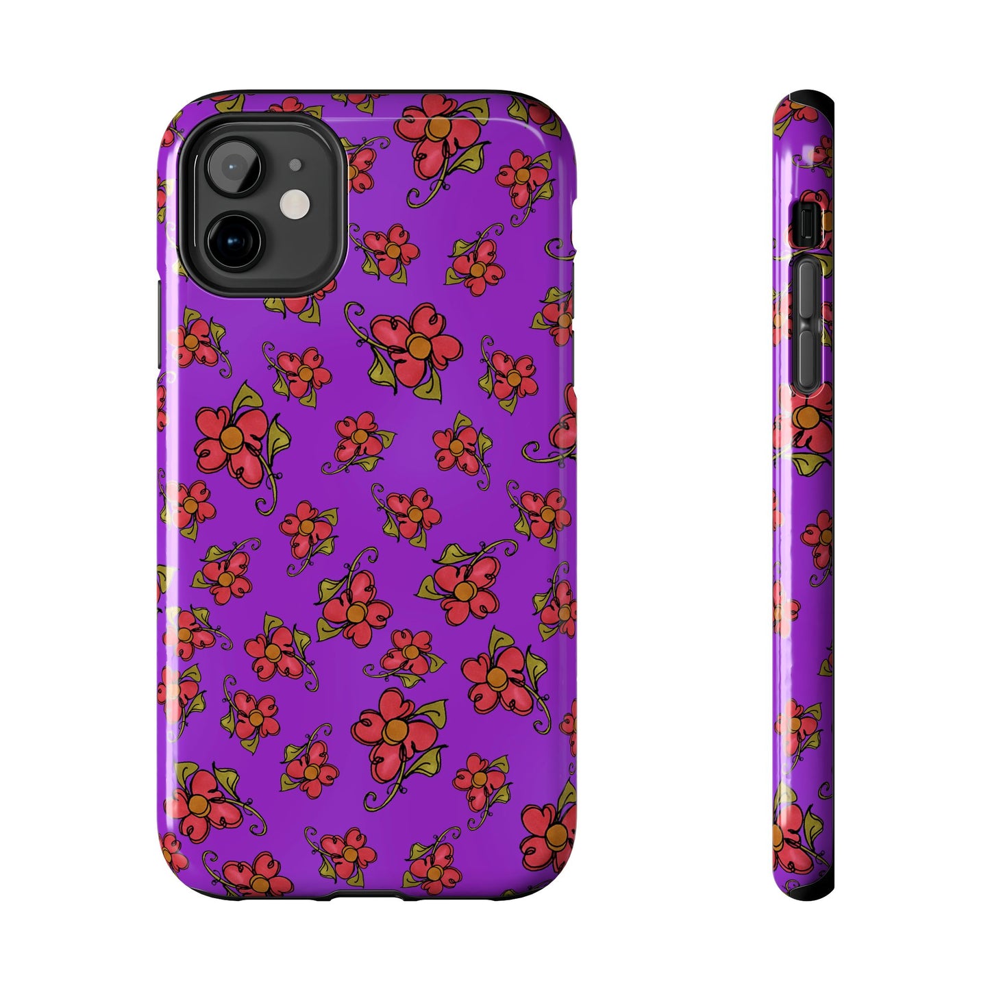 Daisy Caper Purple Phone Case