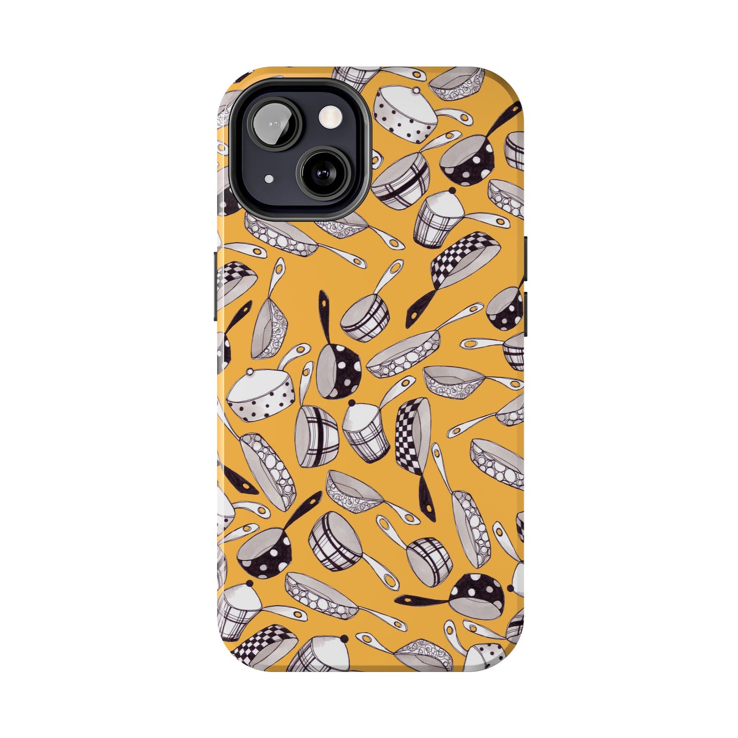 Pots & Pans Flyin' Yellow Phone Case
