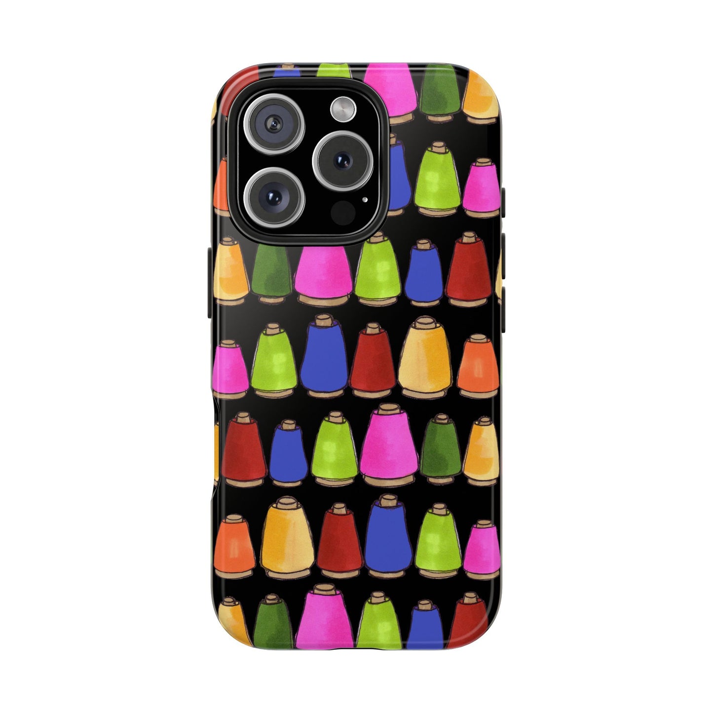 Coneiferous Black / Multi Phone Case