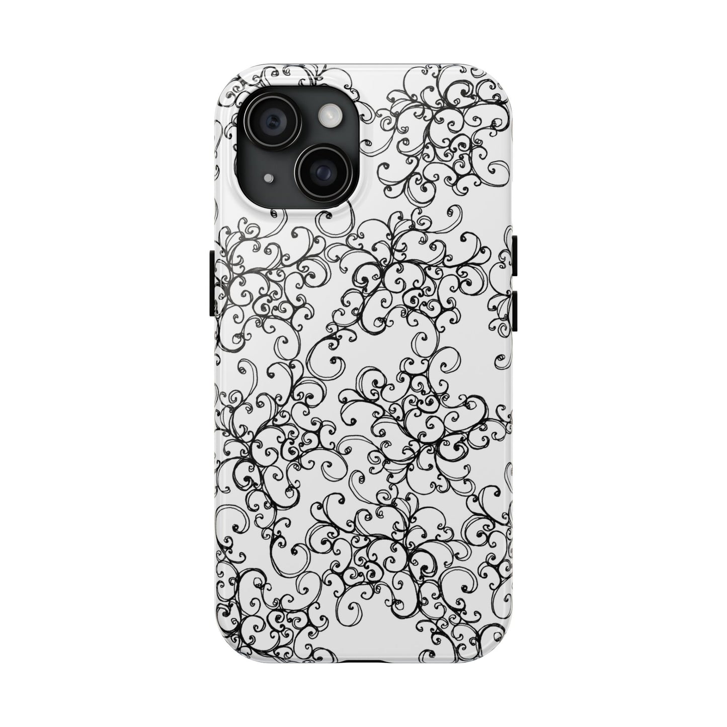 Poodle Scroll Phone Case
