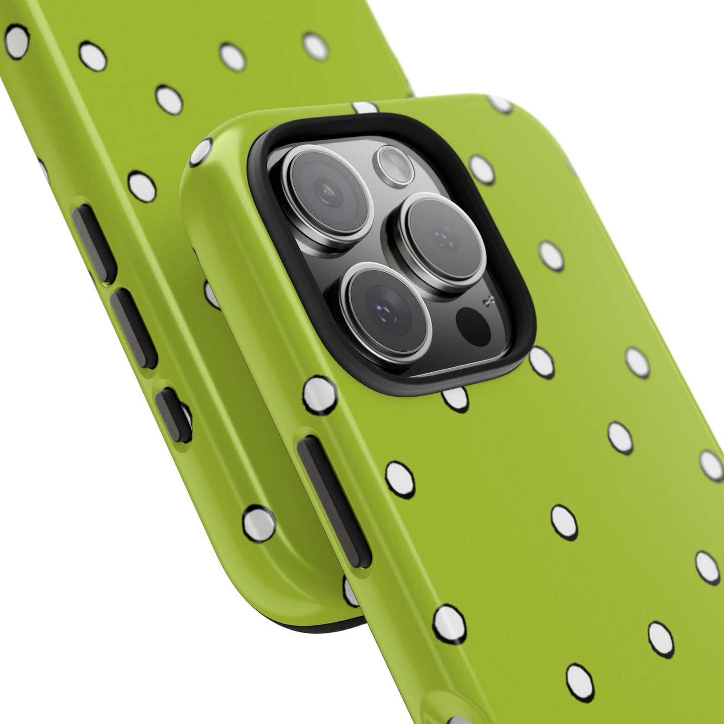 Lime Dots Phone Case