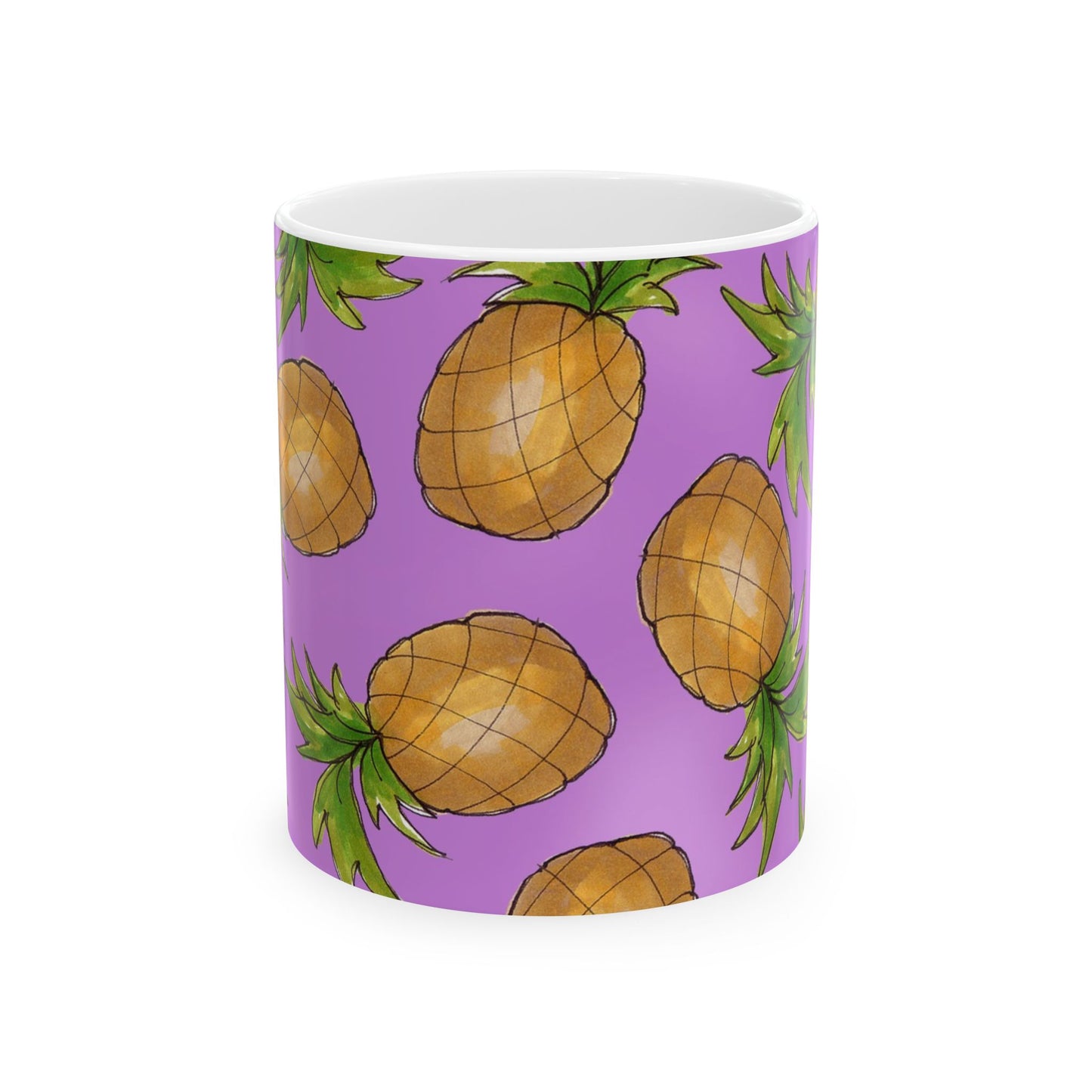 Pineapple Toss Lilac Cup