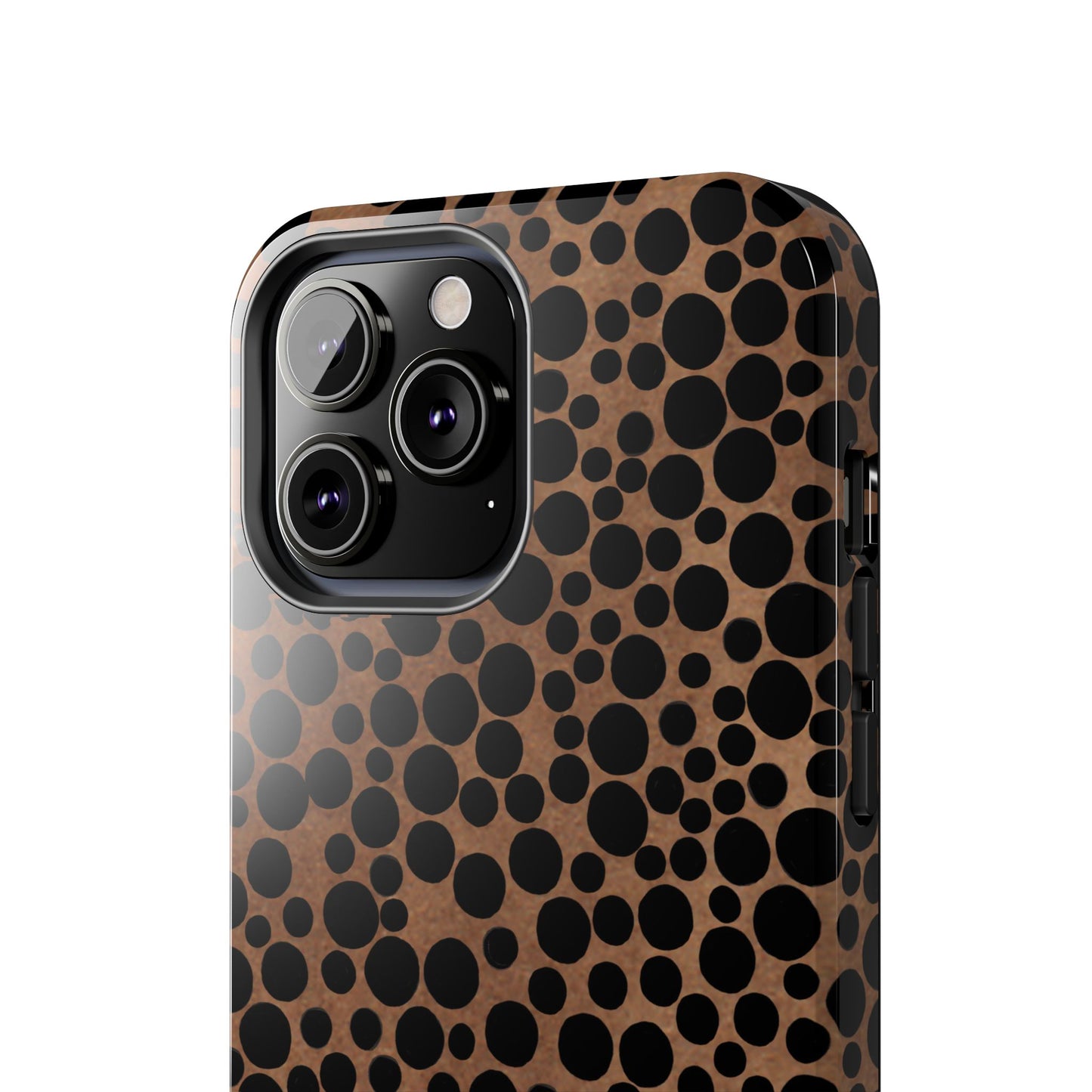 Felt Dots Caramel Phone Case