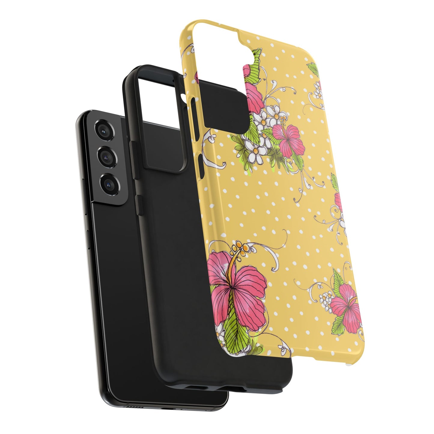 Lady Luau Yellow Phone Case