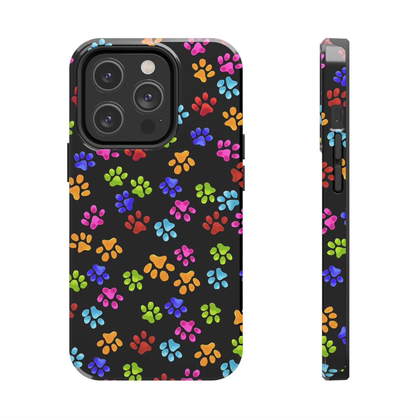 Paws Black Phone Case
