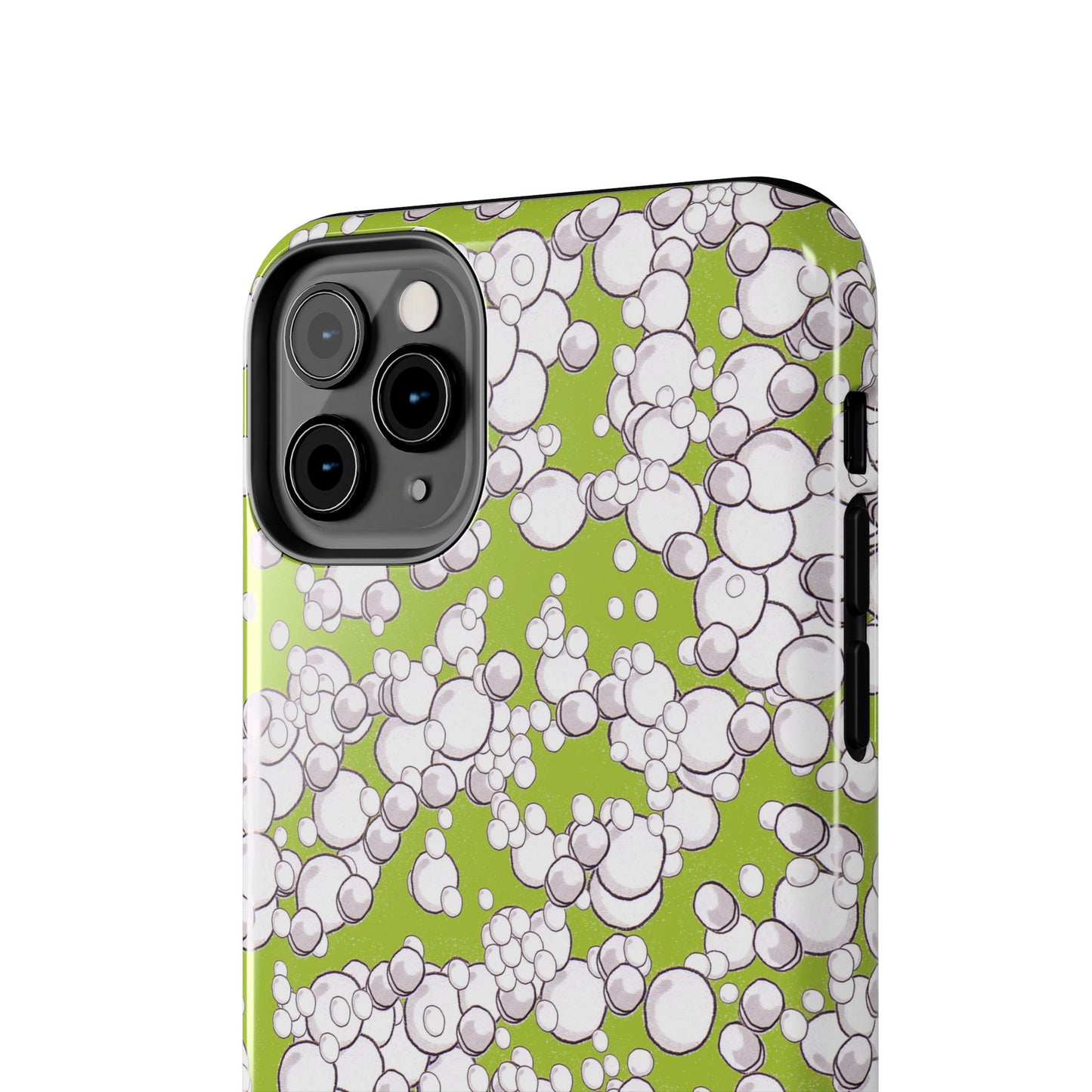 Bubble Dots Green Phone Case