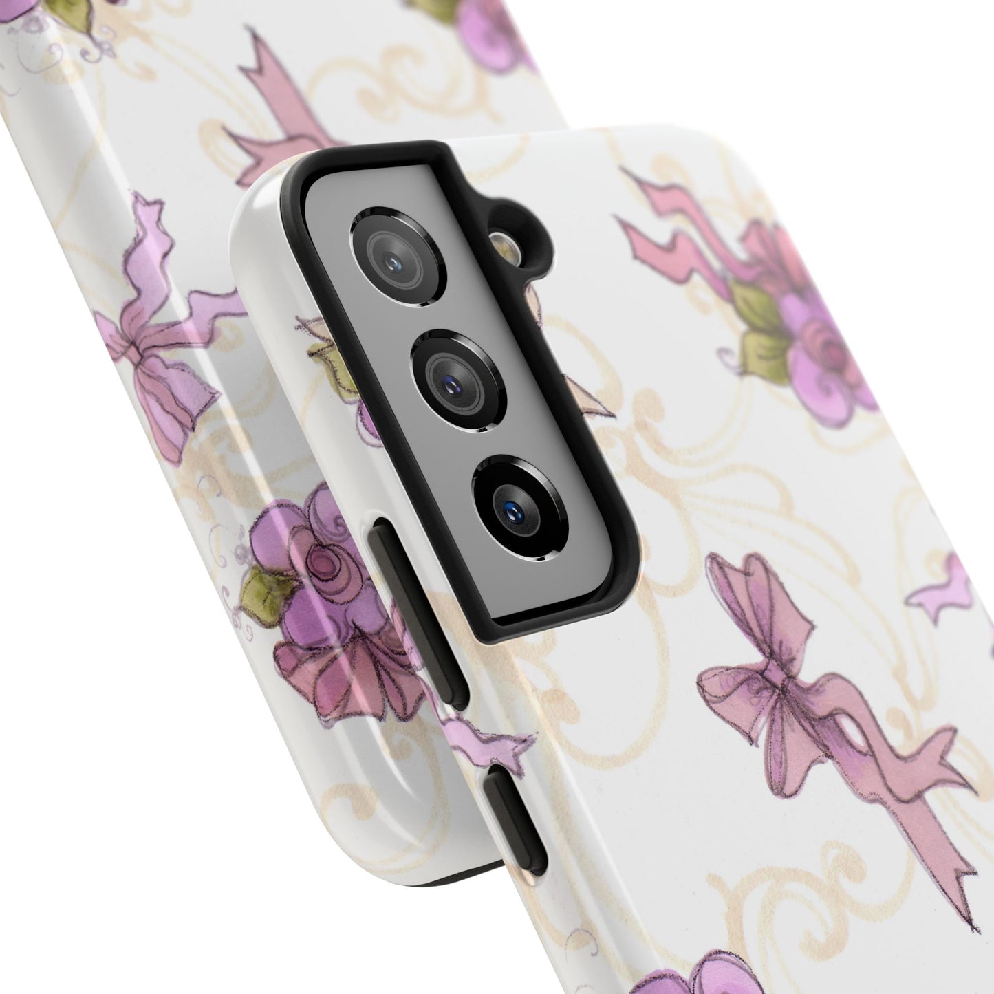 Flower Model Bow Flowers Phone Case