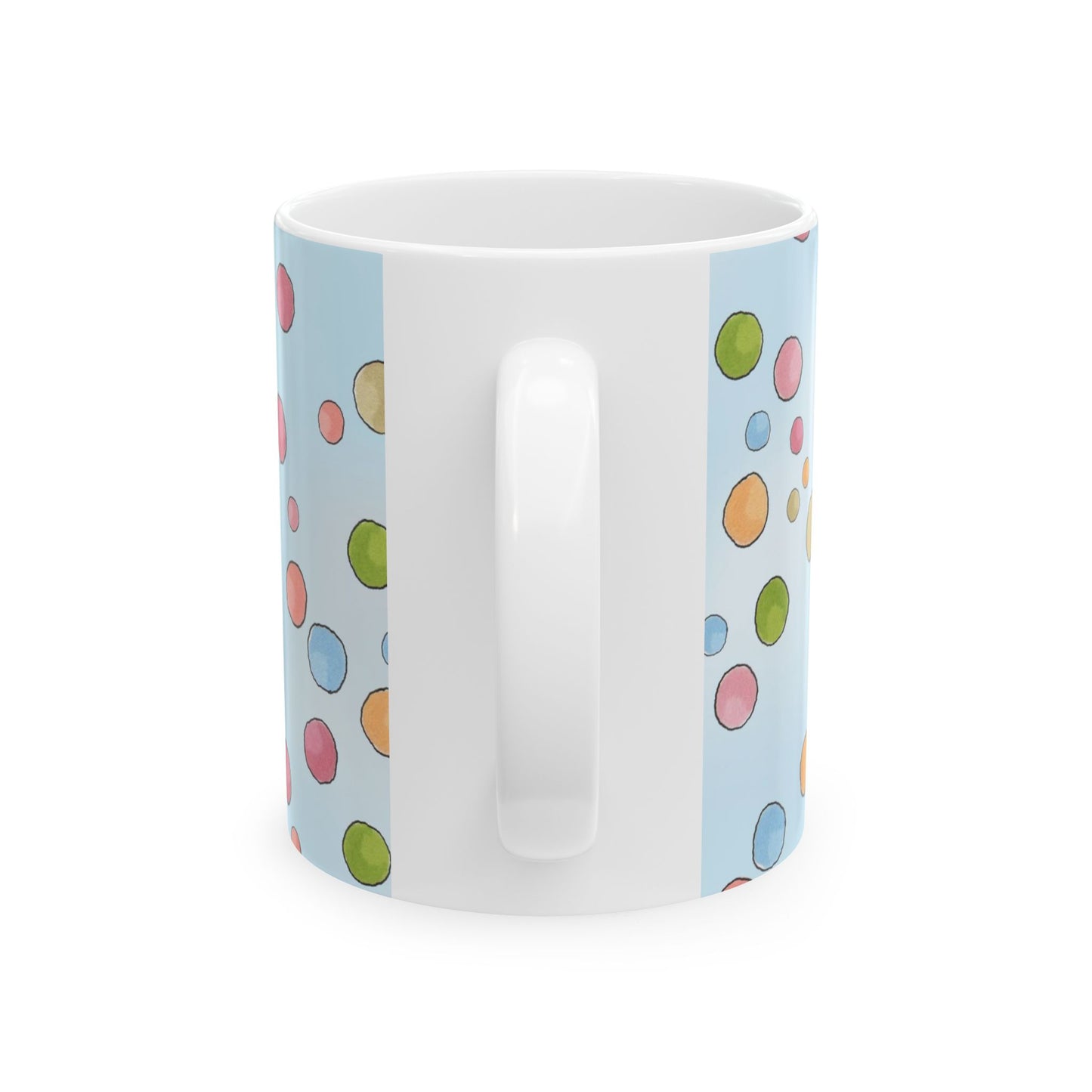 Clown Dots Blue Sky Cup