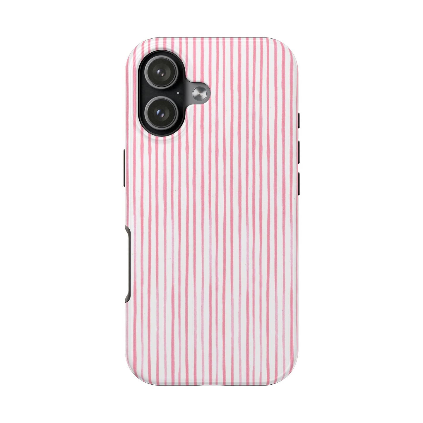 Candy Stripe White / Pink Phone Case