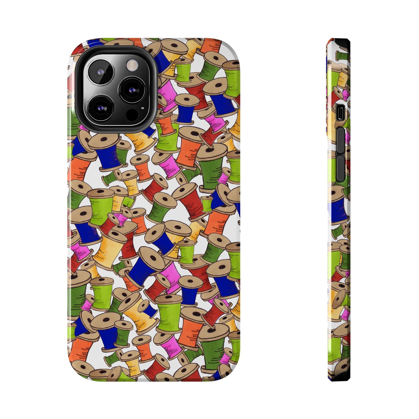 Spoolopoly White Phone Case