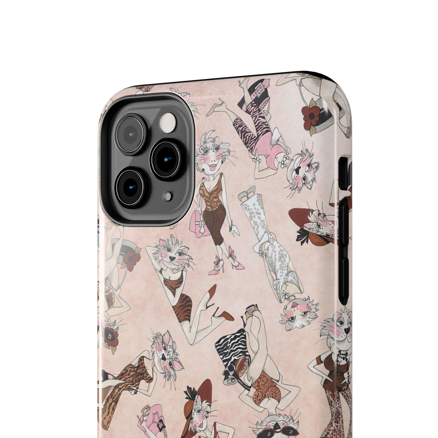 Spotted Lilies Pink Phone Case