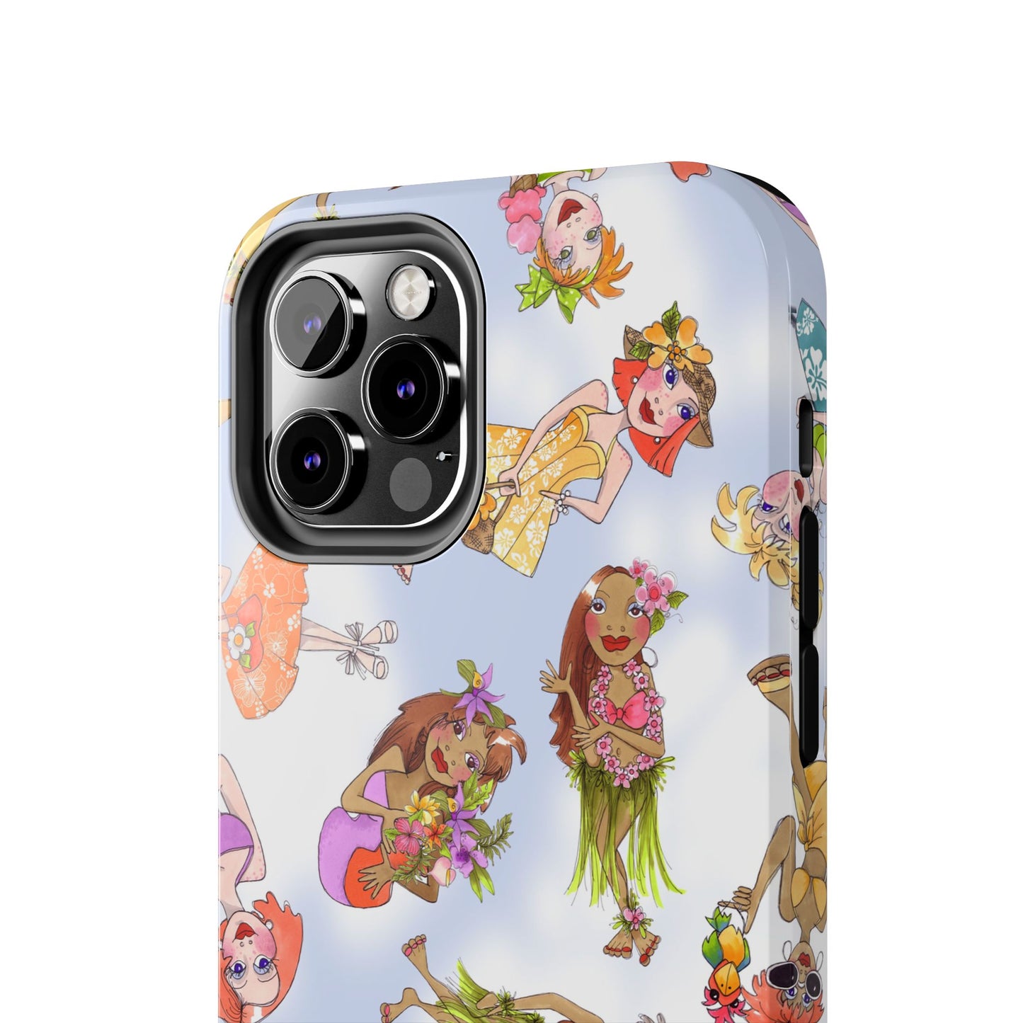 Island Toss Blue Sky Phone Case