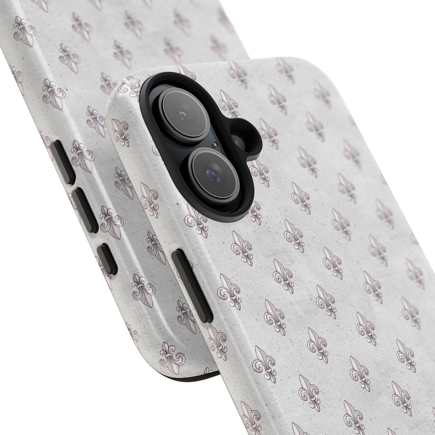 Fleurs Silver Phone Case
