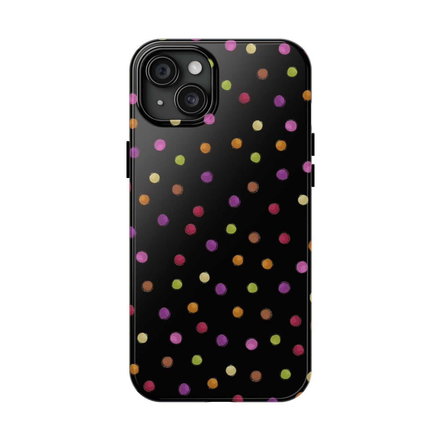 Tea Dot Black Phone Case