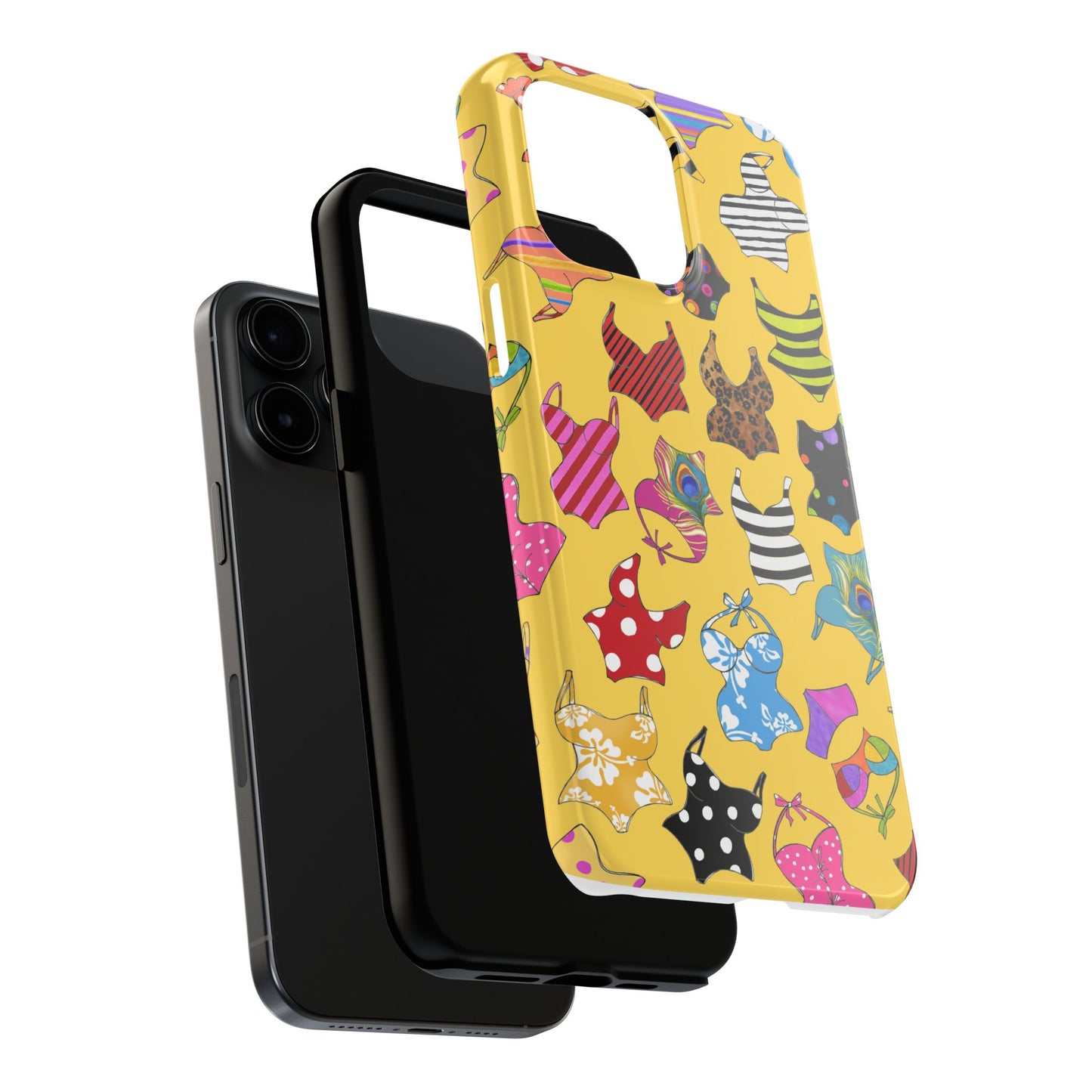 Assorted Suits Yellow Phone Case