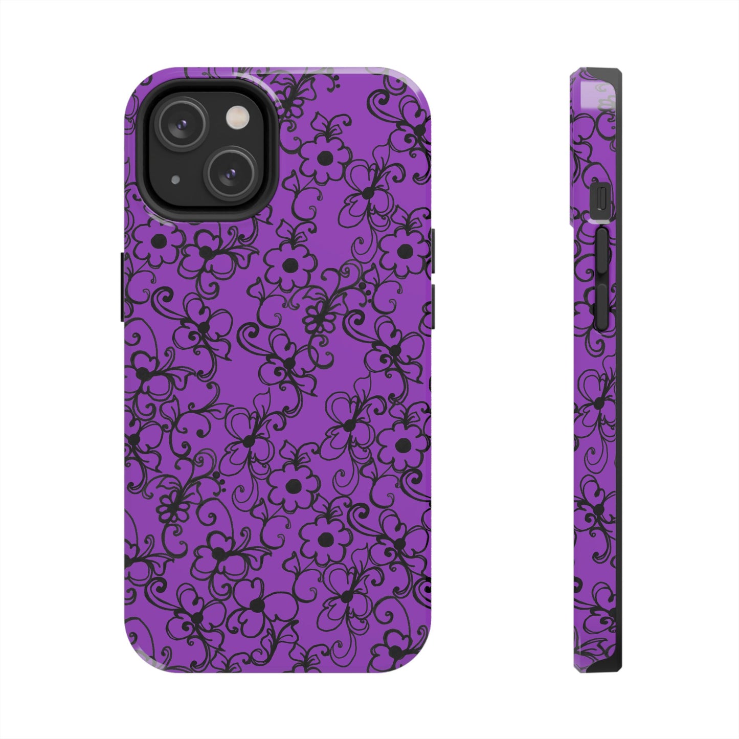 Daisy Jungle Purple Phone Case