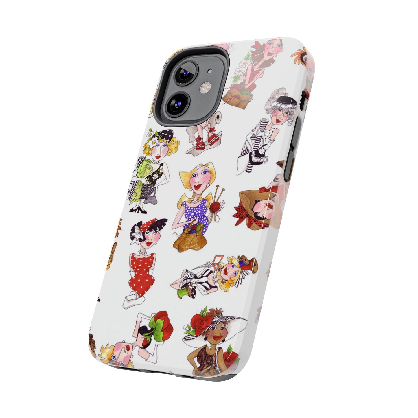Creative Toss White Phone Case