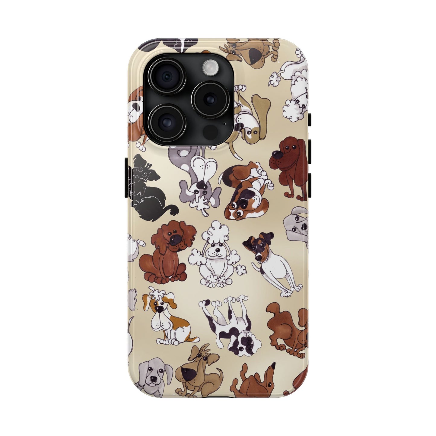 Tossed Doggies Bone Phone Case