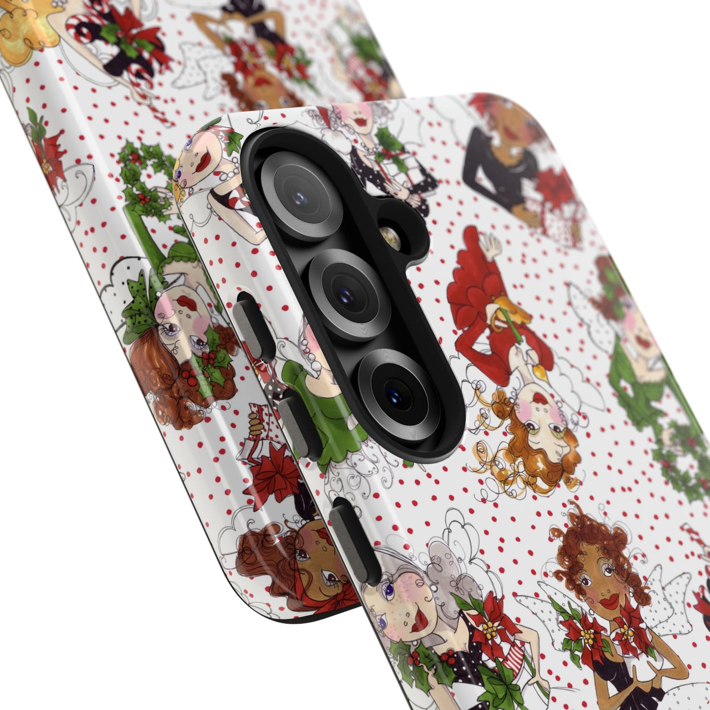 Fairy Toss White / Red Phone Case