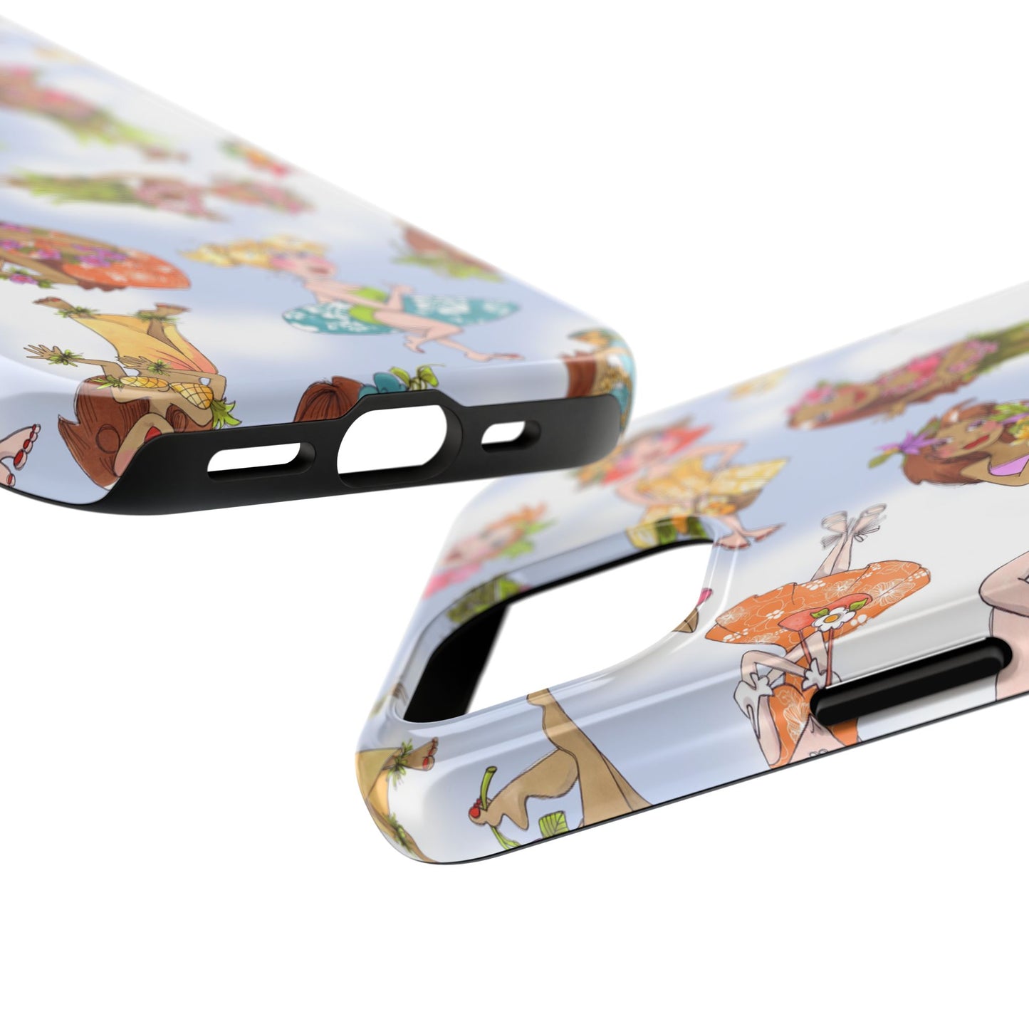 Island Toss Blue Sky Phone Case