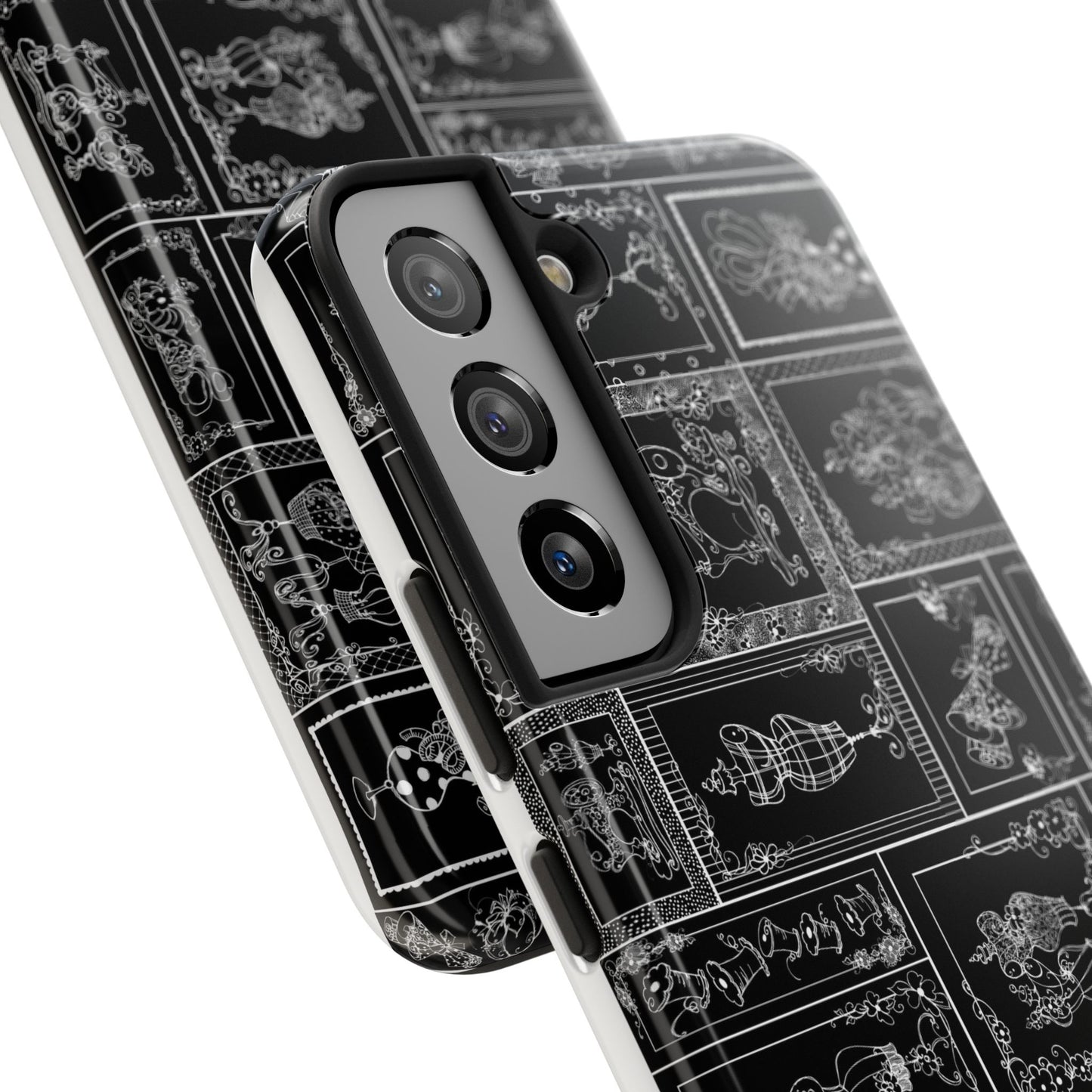 Sew Fancy Black Phone Case