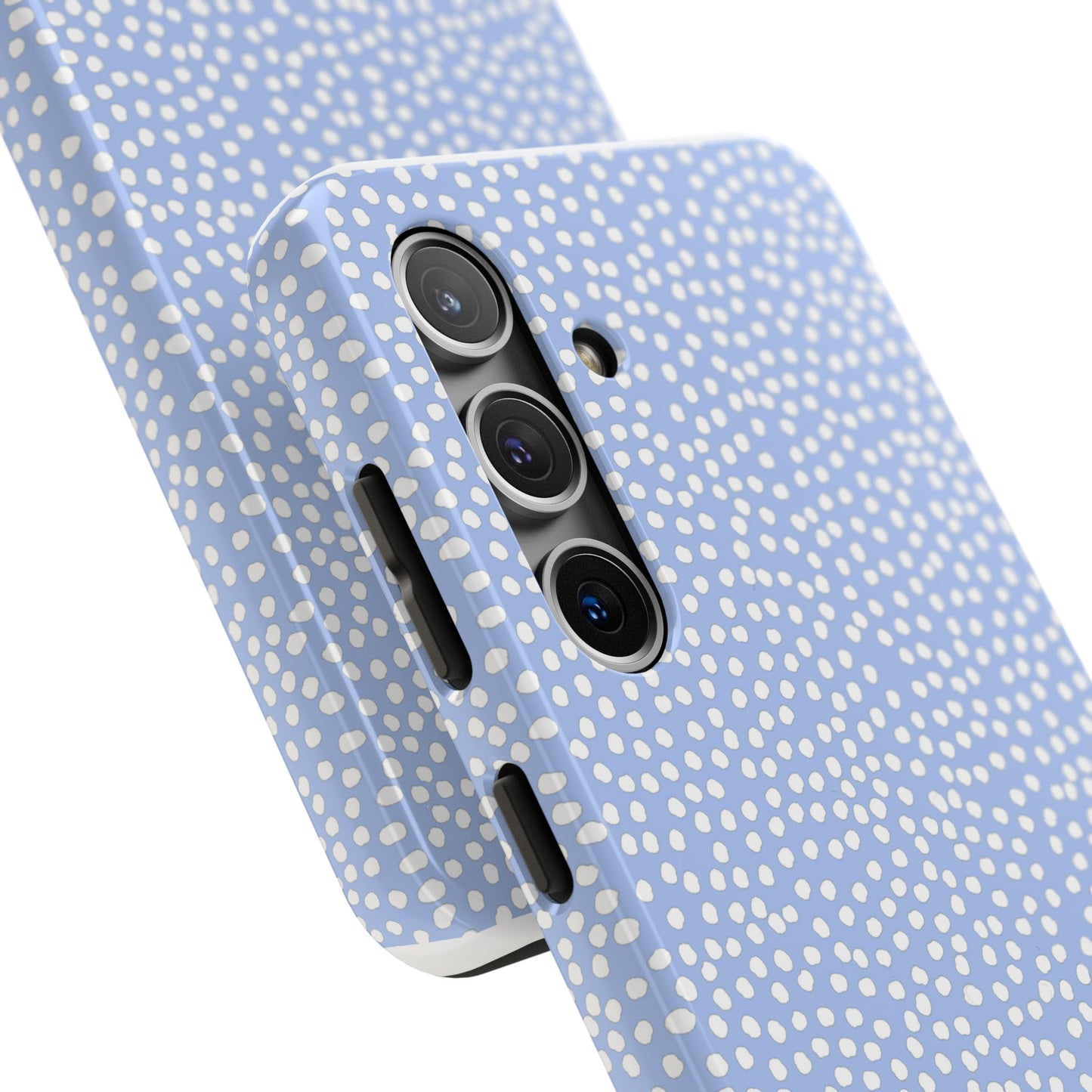 Bitty Dots Blue / White Phone Case
