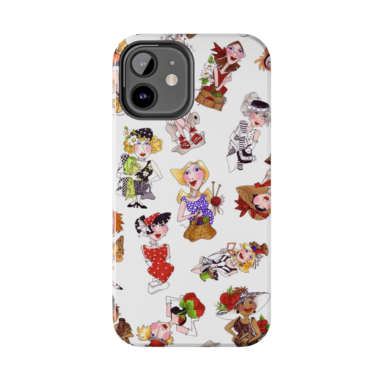 Creative Toss White Phone Case