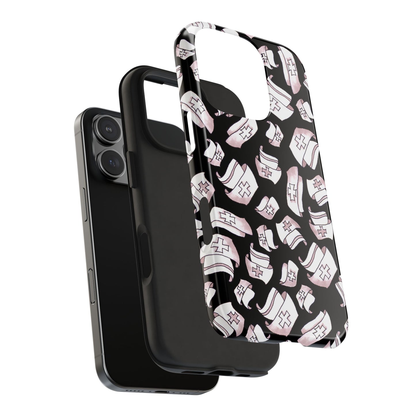 Happy Hats Black Phone Case