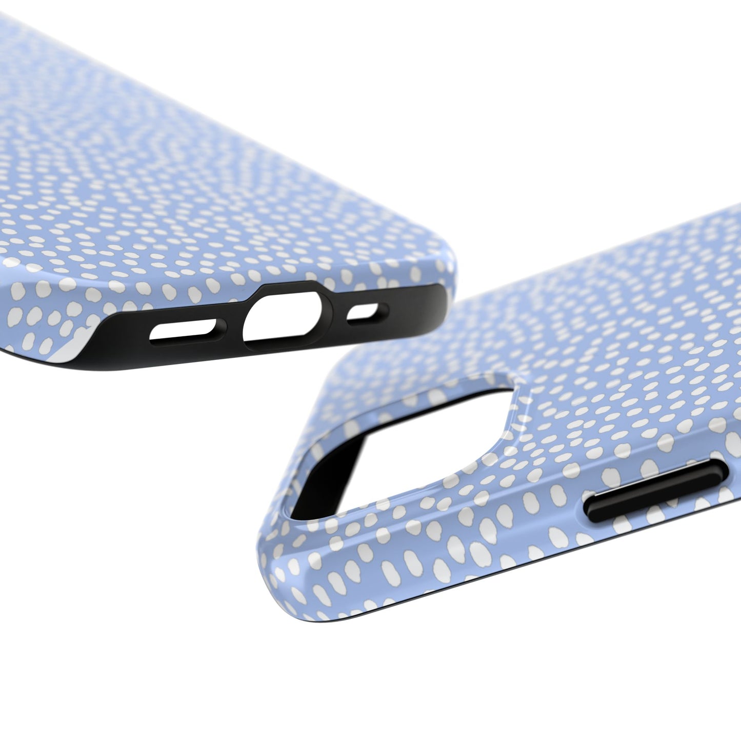Bitty Dots Blue / White Phone Case